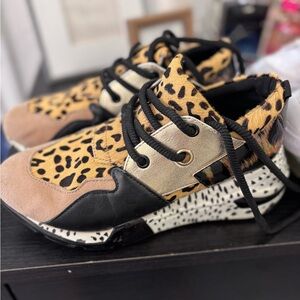Leopard Print Sneakers